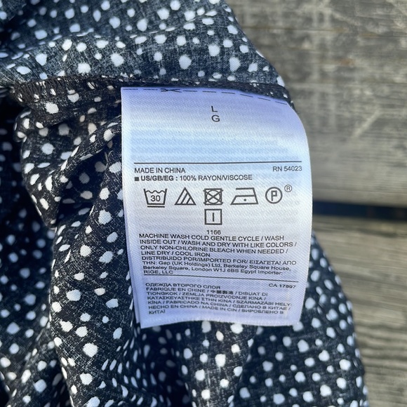 NWT Banana Republic Womens One Piece Shorts Romper  Polka Dot Long Sleeve - Picture 8 of 8